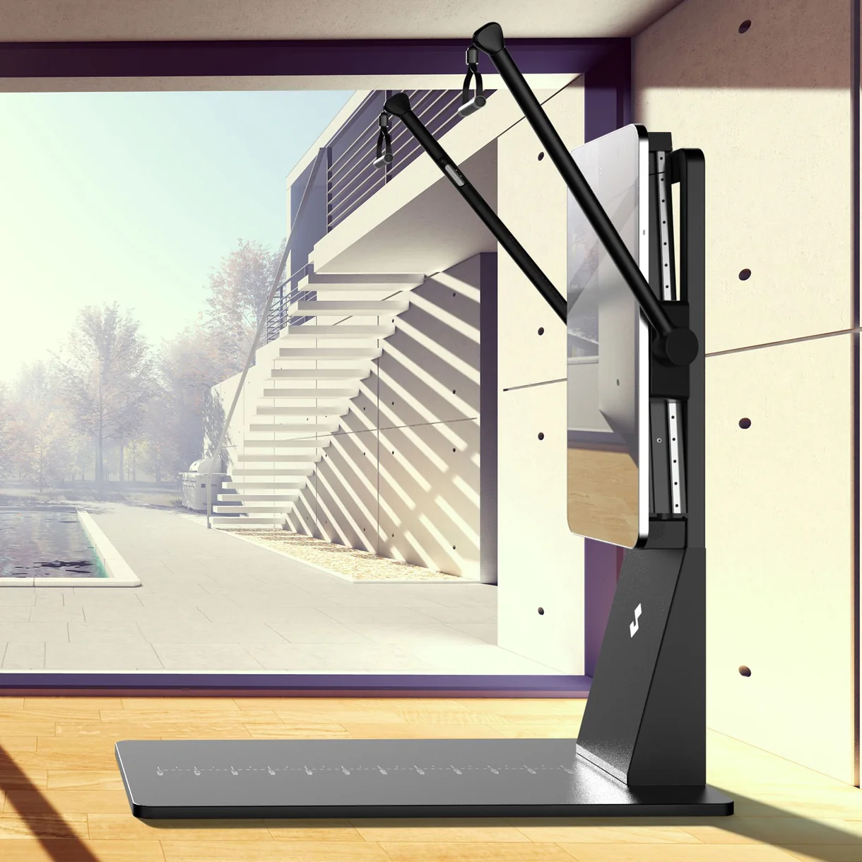 SPLAN Model Y z podstawą - domowa siłownia premium